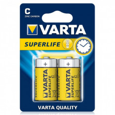 Батарейка C Varta R14-2BL Super Life