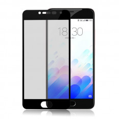 Защитное стекло для Meizu Pro 7 Plus на весь экран (черный)