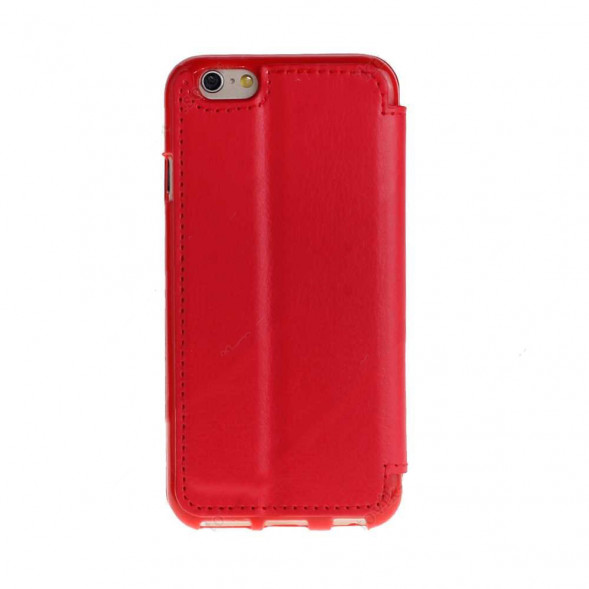 Чехол-книжка Ulike с окном информации для iPhone 6/6S (красный)