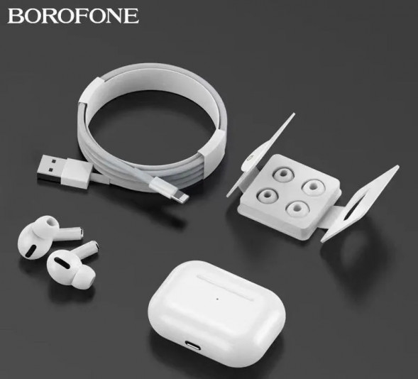 Беспроводные наушники Borofone BW27, сенсорное управление, микрофон, гарнитура для iPhone, Android