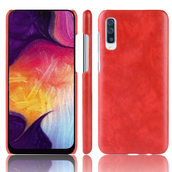 Чехол под кожу для Samsung Galaxy A50 (красный)