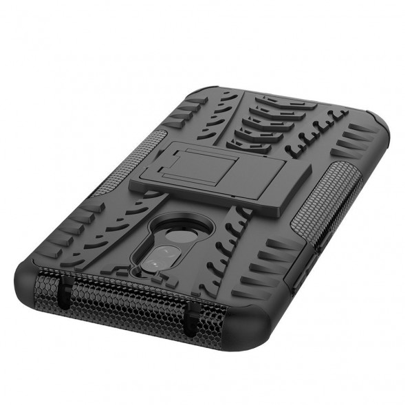 Чехол с подставкой для Xiaomi Redmi 8, Redmi 8A (черный)