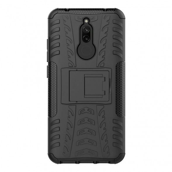 Чехол с подставкой для Xiaomi Redmi 8, Redmi 8A (черный)