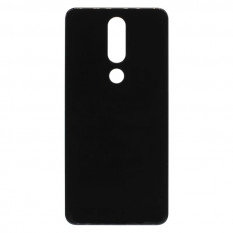 Задняя крышка для Nokia 5.1 Plus (TA-1105) (Черный)