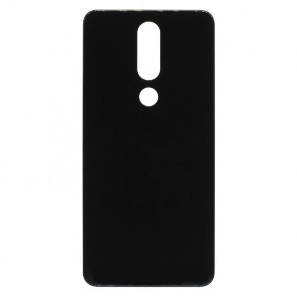 Задняя крышка для Nokia 5.1 Plus (TA-1105) (Черный)