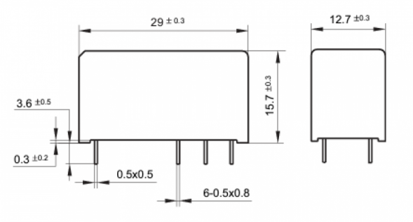 HF115FD/012-1Z-3-B Реле электромагнитное