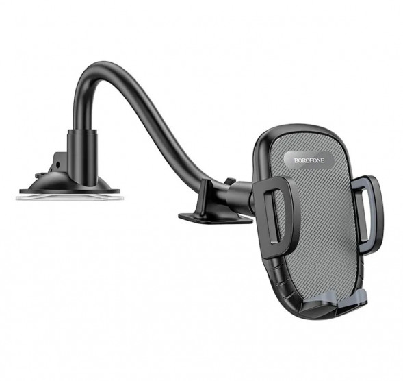 Держатель автомобольный Borofone BH54 с присоской на стекло (черный)