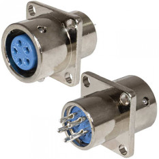 Разъем XS12-5 (Zn) panel jack