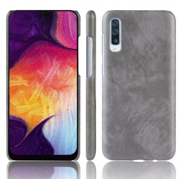 Чехол под кожу для Samsung Galaxy A50 (серый)