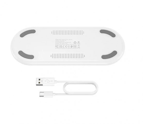 Беспроводное зарядное устройство Borofone BQ19 для смартфона, Apple Watch, Airpods (15 Вт)