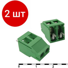 2шт. DG129-5.08-2 Клеммные колодки