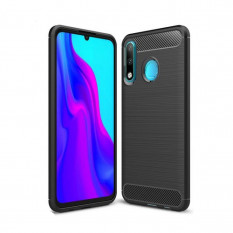 Чехол Carbon Fibre для Huawei Honor 20s (черный)