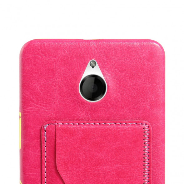 Чехол с подставкой для Microsoft Lumia 850 (Пурпурный)