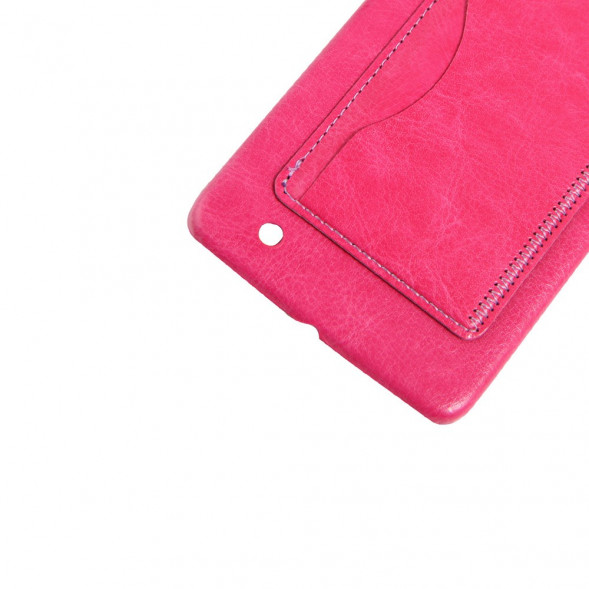 Чехол с подставкой для Microsoft Lumia 850 (Пурпурный)