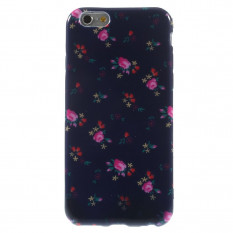TPU Чехол накладка с рисунком для iPhone 6, 6S (Маленькие розы)