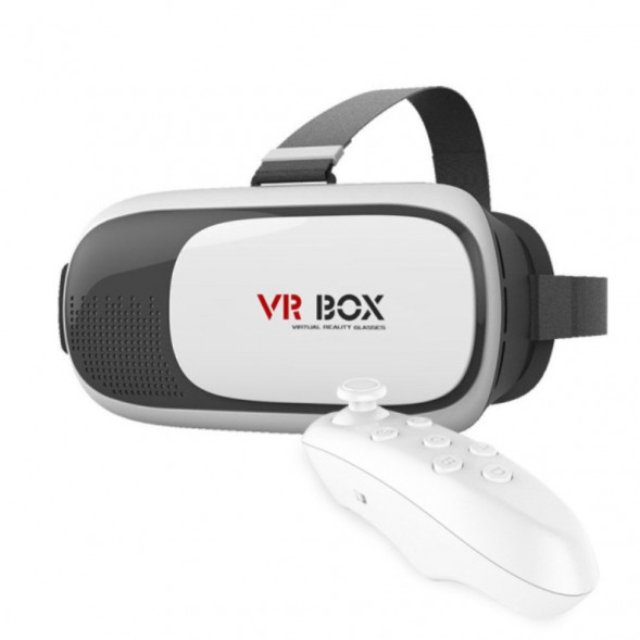 Очки виртуальной реальности с пультом Bluetooth VR BOX (для смартфонов от 4,7 до 6)