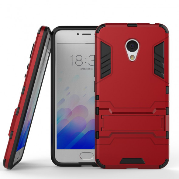 Чехол Duty с подставкой для Meizu M3 / M3s (красный)