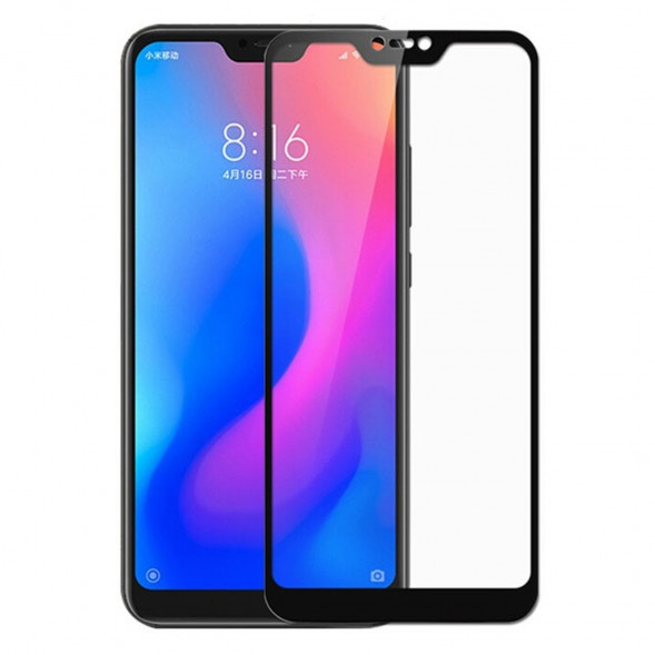 Защитное стекло 3D для Xiaomi Mi A2 Lite, Redmi 6 Pro (черный)