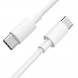 Кабель USB Type-C - USB Type-C Borofone BX44 5A 20V (белый)