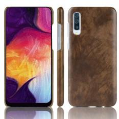 Чехол под кожу для Samsung Galaxy A50 (коричневый)