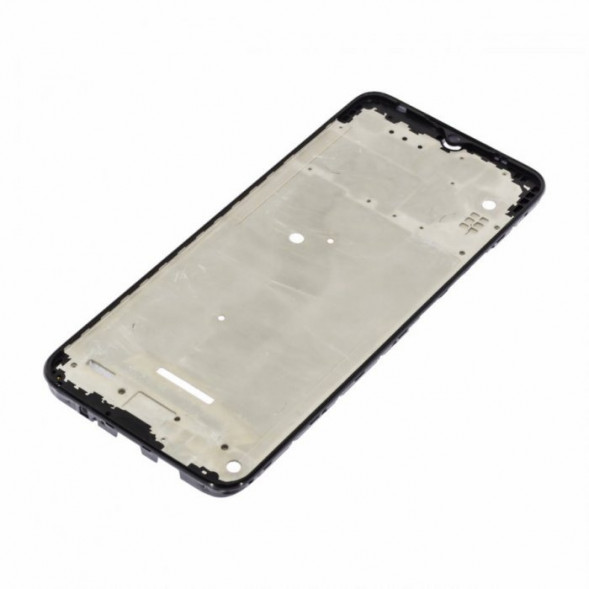 Рамка дисплея для Infinix Hot 10 Play (X688C) (Черный) средняя часть