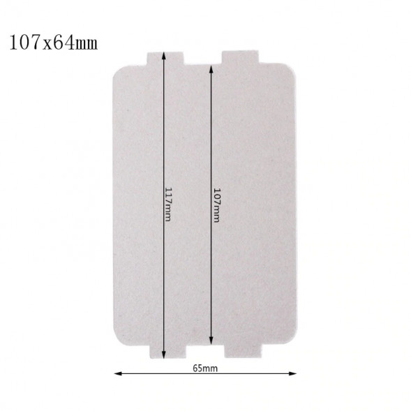 Слюда 107x64 мм для микроволновой печи