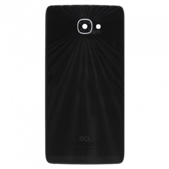 Задняя крышка корпуса для Alcatel OT-6070K Idol 4S (Черный)