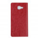 Чехол книжкой с визитницей Crazy Horse для Samsung Galaxy A7 (2016) (SM-A710F) (Красный)