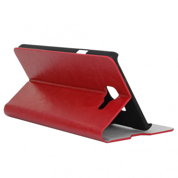 Чехол книжкой с визитницей Crazy Horse для Samsung Galaxy A7 (2016) (SM-A710F) (Красный)