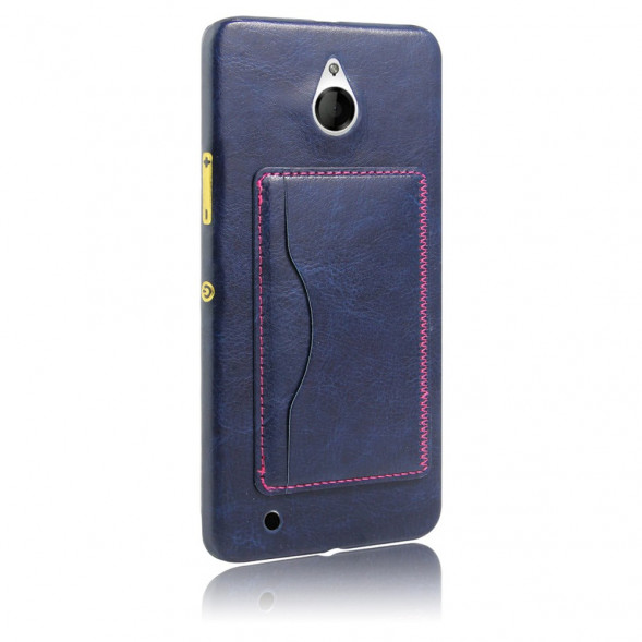 Чехол с подставкой для Microsoft Lumia 850 (Синий)