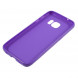 TPU Мягкий чехол накладка для Samsung Galaxy S7 (SM-G930) (Фиолетовый)