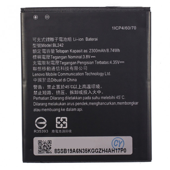 Аккумулятор Lenovo A6000, A6010 (BL242)