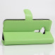 Чехол книжка с визитницей для Asus Zenfone 3 ZE552KL (Зеленый)