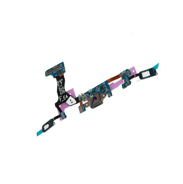 Шлейф для Samsung Galaxy S7 Edge SM-G935F с разъемом зарядки, микрофоном