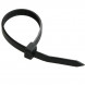 2.5X100 black (100шт) Хомут стяжка кабельная нейлоновая неразъемная