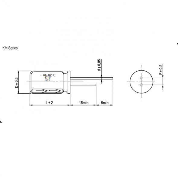 4700 UF 25V 105C 16х25 (JWCO) Конденсатор