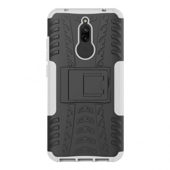 Чехол с подставкой для Xiaomi Redmi 8, Redmi 8A (белый)