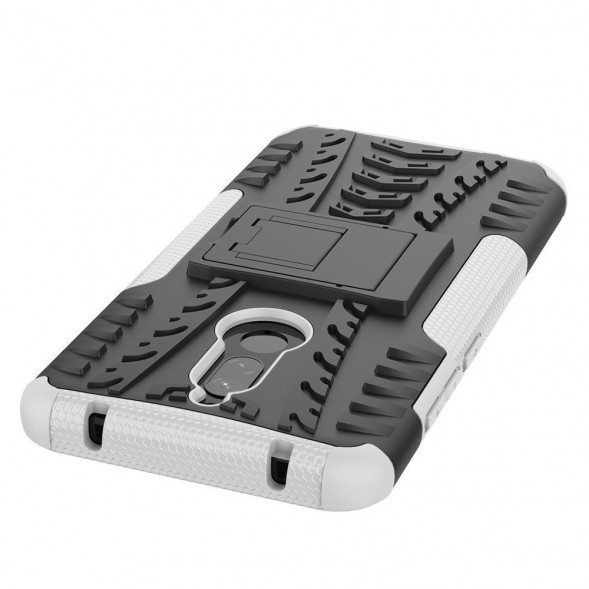 Чехол с подставкой для Xiaomi Redmi 8, Redmi 8A (белый)