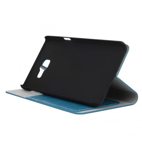 Чехол книжкой с визитницей Crazy Horse для Samsung Galaxy A7 (2016) (SM-A710F) (Голубой)