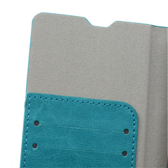 Чехол книжкой с визитницей Crazy Horse для Samsung Galaxy A7 (2016) (SM-A710F) (Голубой)