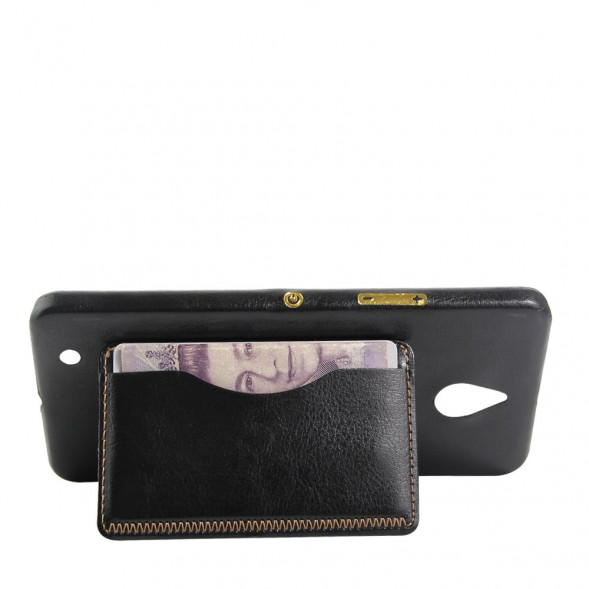 Чехол с подставкой для Microsoft Lumia 850 (Черный)