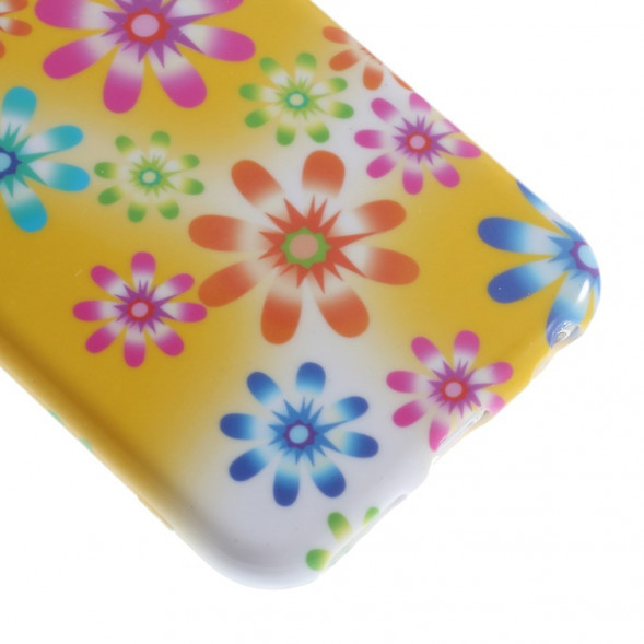 TPU Чехол накладка с рисунком для iPhone 6, 6S (Ромашки)