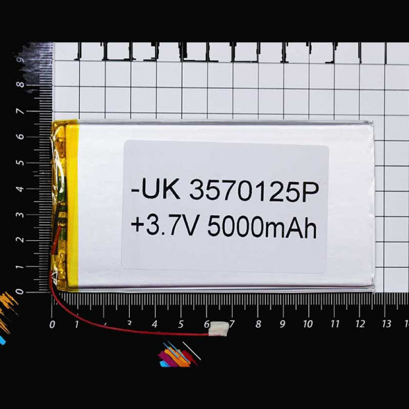 127X67X4mm 3.7V 5000mAh Литий-полимерный аккумулятор