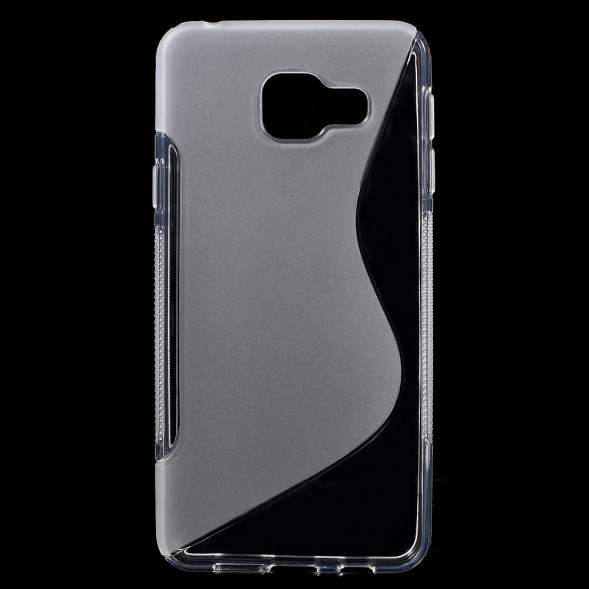 Антискользящий чехол накладка для Samsung Galaxy A3 (2016) SM-A310 (Прозрачный)