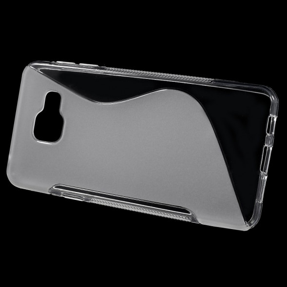 Антискользящий чехол накладка для Samsung Galaxy A3 (2016) SM-A310 (Прозрачный)