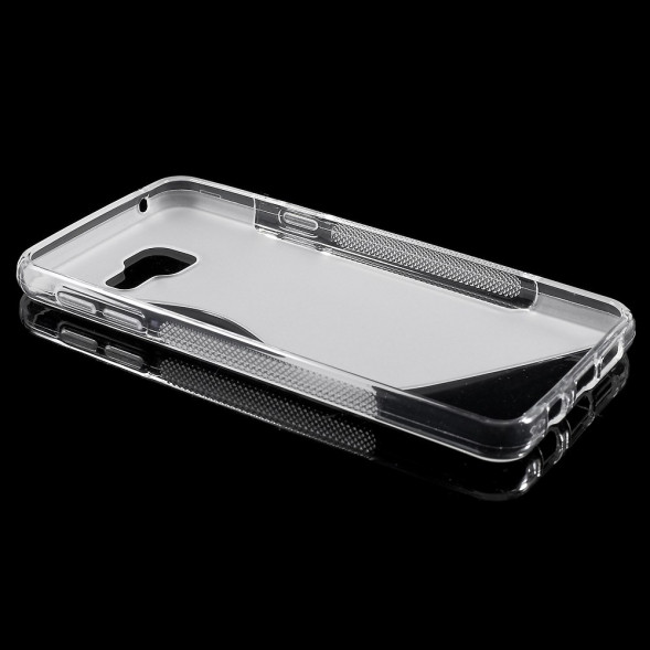 Антискользящий чехол накладка для Samsung Galaxy A3 (2016) SM-A310 (Прозрачный)