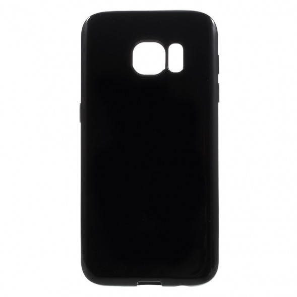 TPU Мягкий чехол накладка для Samsung Galaxy S7 (SM-G930) (Черный)