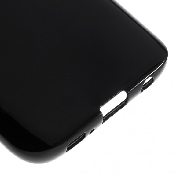 TPU Мягкий чехол накладка для Samsung Galaxy S7 (SM-G930) (Черный)