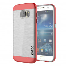 Чехол накладка Slicoo для Samsung Galaxy S7 (SM-G930) (Красный)