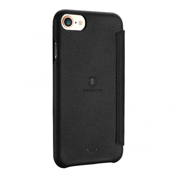 Чехол книжкой LENUO для iPhone 7 (Черный)